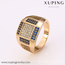 C210164-12383 Xuping jewelry18k cor de ouro banhado a moda anéis de vidro de luxo charme novo estilo belas jóias para menina mulheres